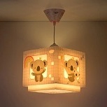 Závesná detská lampa Koala, ružová, kód svietidla 2507524.