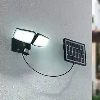 Solárne lampy a svetlá-Prios Kalvito solárne nástenné LED snímač, 2-pl.