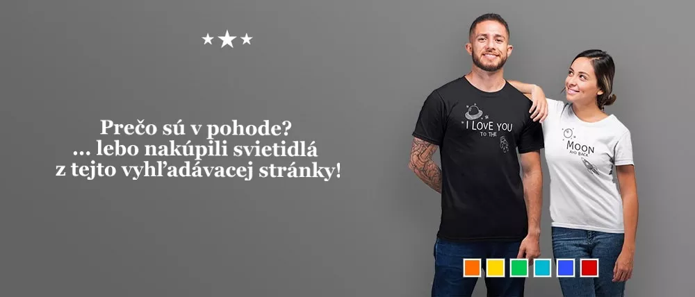 Sú spokojní nakúpili kompletné osvetlenie do domu a záhrady.