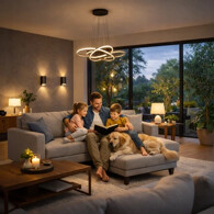 Osvetlenie obývačky