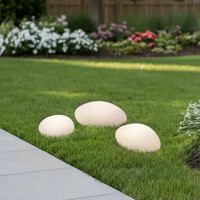 LED záhradné dekoratívne svietidlá a lampy.