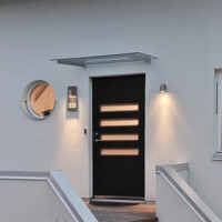 Osvetlenie čísla domu a vchodu.