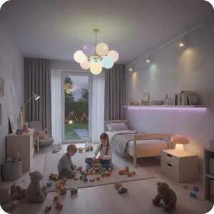 Detská izba – hravé osvetlenie