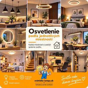 Vyhľadávací portál LED úsporných svietidiel - Osvetlenie podľa miestností_Svietidlá-lampy.